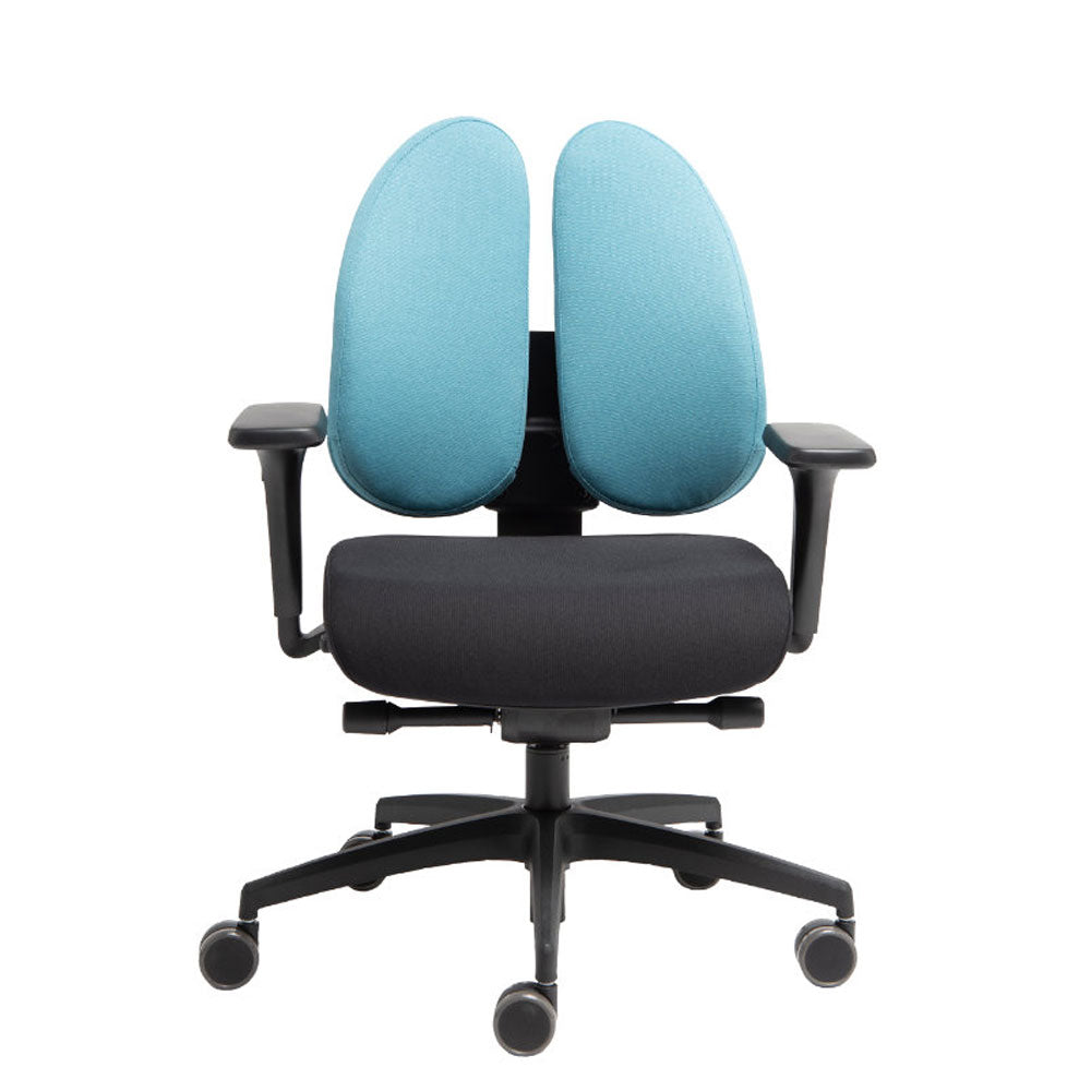 Wupperchair Muvback L2 | 4D Armlehnen | ergonomischer Bürostuhl | geteilter Rücken