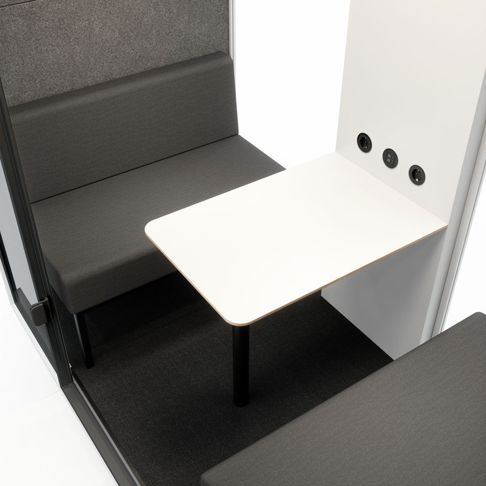 YOS A4 Telefonbox | Telefonzelle | Akustikbox für 4 Personen | Akustiklösung auf Rechnung kaufen