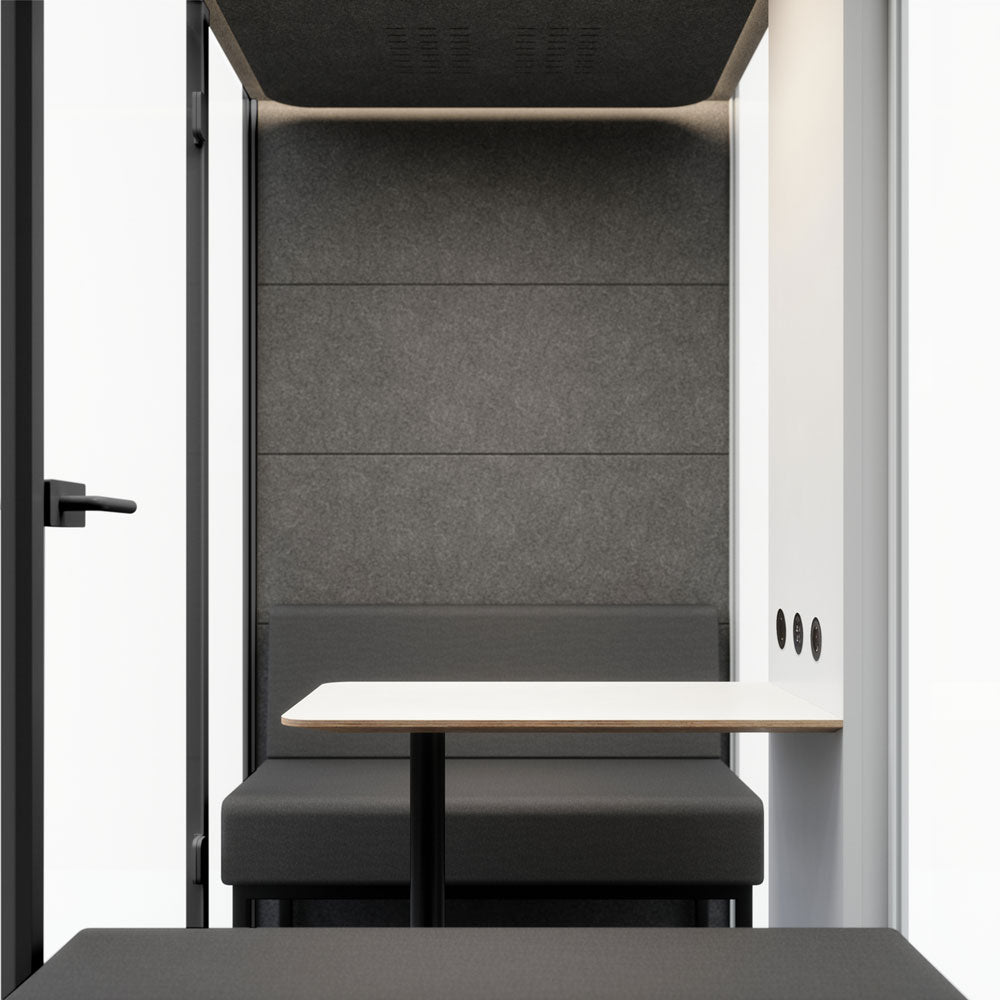 YOS A4 Telefonbox | Telefonzelle | Akustikbox für 4 Personen | Akustiklösung auf Rechnung kaufen