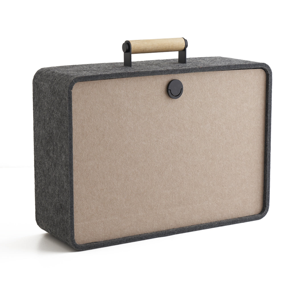 Laptop Tasche Koffer Rucksack - APTO Office Box - Transportable Filzbox - Nimm Dein Büro mit wohin Du willst -  Rechnung kaufen 🇩🇰