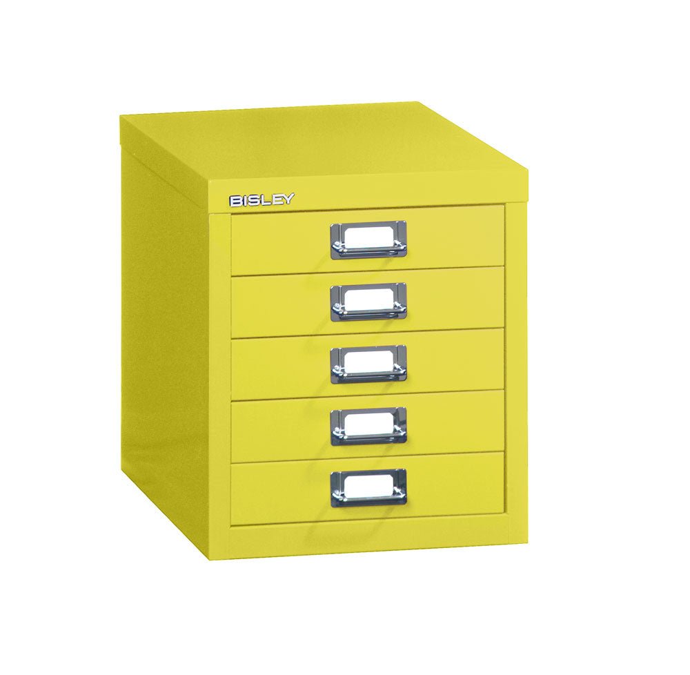 Bisley MultiDrawer™, 12er Serie, 5 Schubladen à H 51 00mm, DIN A4, viele Farben - jetzt auf Rechnung kaufen - Büromöbel Plus