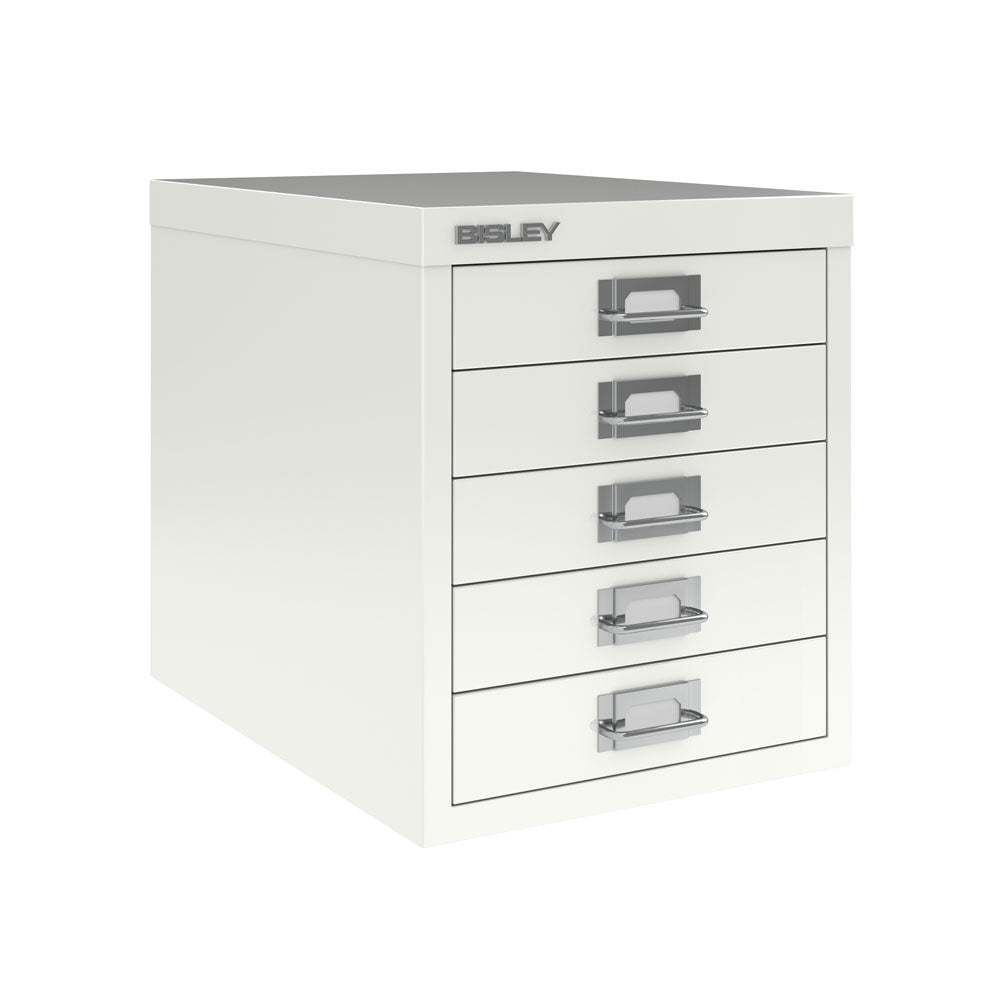 Bisley MultiDrawer™, 12er Serie, 5 Schubladen à H 51 00mm, DIN A4, viele Farben - jetzt auf Rechnung kaufen - Büromöbel Plus