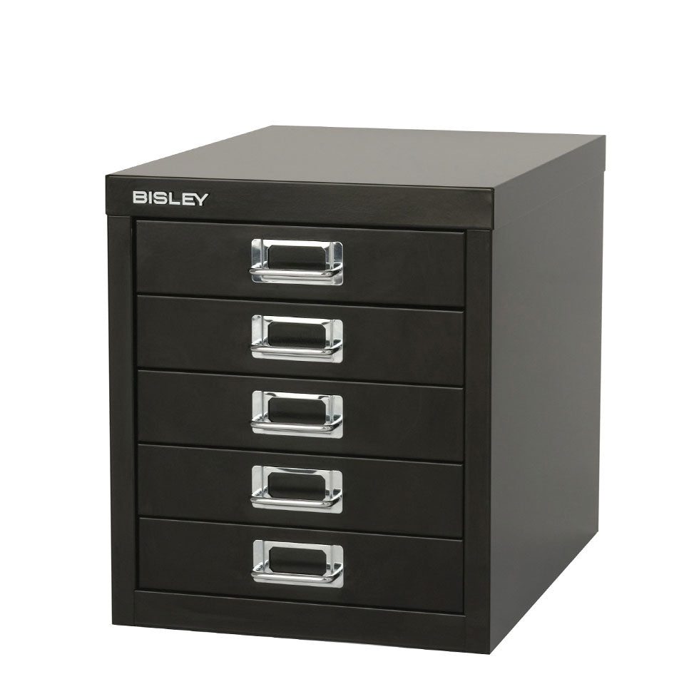Bisley MultiDrawer™, 12er Serie, 5 Schubladen à H 51 00mm, DIN A4, viele Farben - jetzt auf Rechnung kaufen - Büromöbel Plus