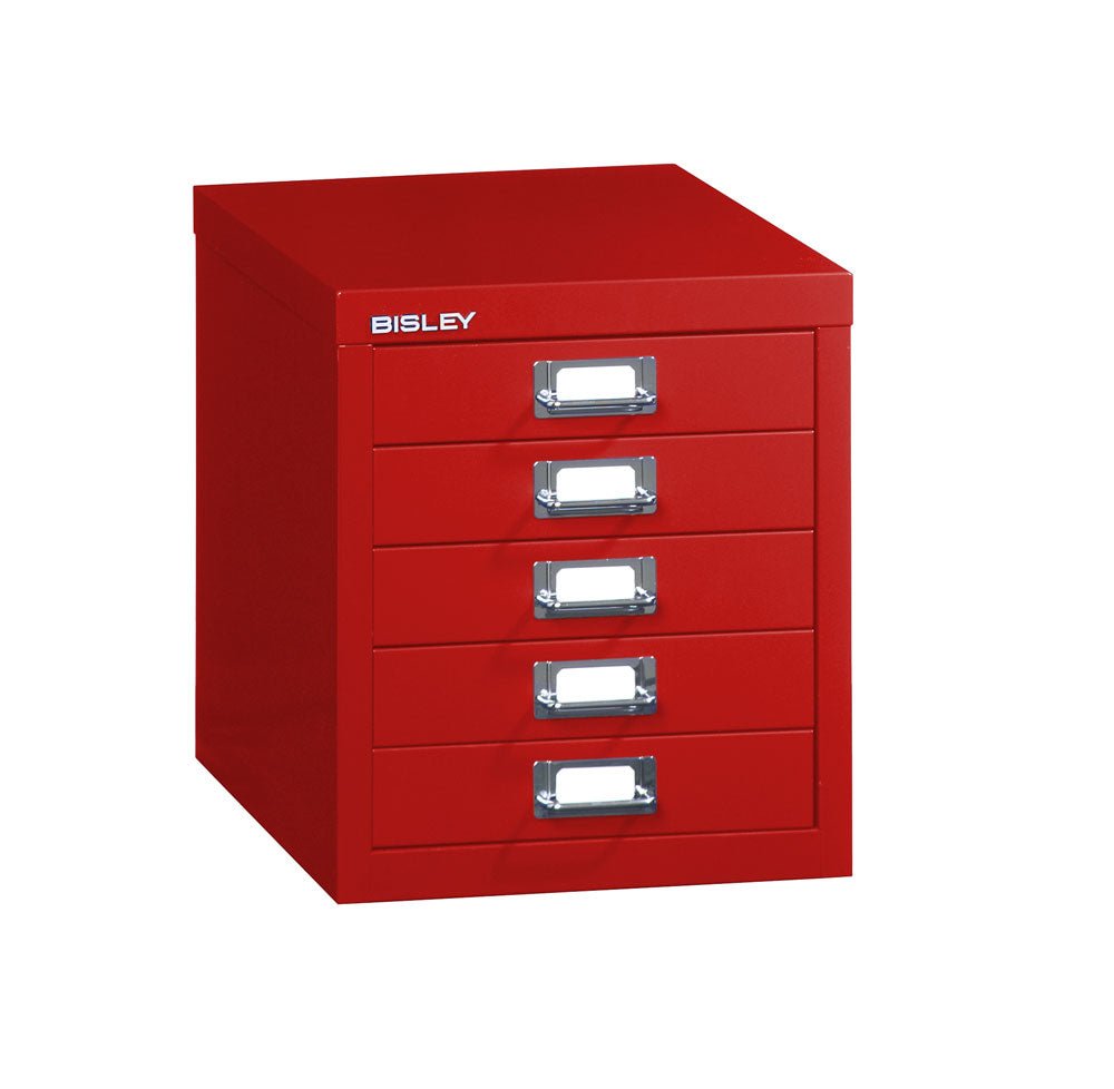 Bisley MultiDrawer™, 12er Serie, 5 Schubladen à H 51 00mm, DIN A4, viele Farben - jetzt auf Rechnung kaufen - Büromöbel Plus