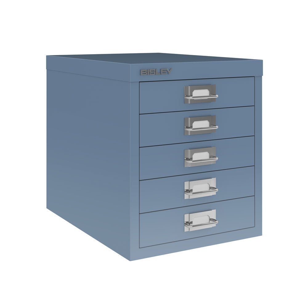 Bisley MultiDrawer™, 12er Serie, 5 Schubladen à H 51 00mm, DIN A4, viele Farben - jetzt auf Rechnung kaufen - Büromöbel Plus