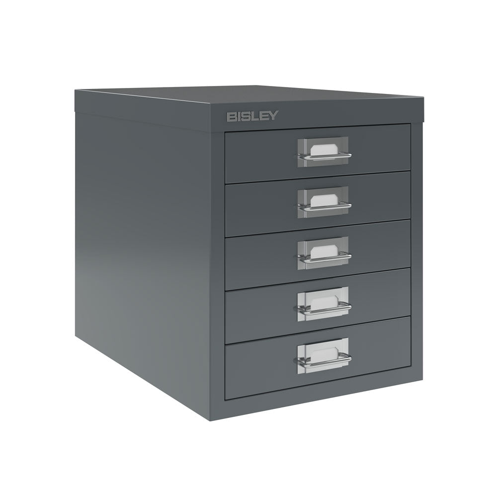 Bisley MultiDrawer™, 12er Serie, 5 Schubladen à H 51 00mm, DIN A4, viele Farben - jetzt auf Rechnung kaufen - Büromöbel Plus