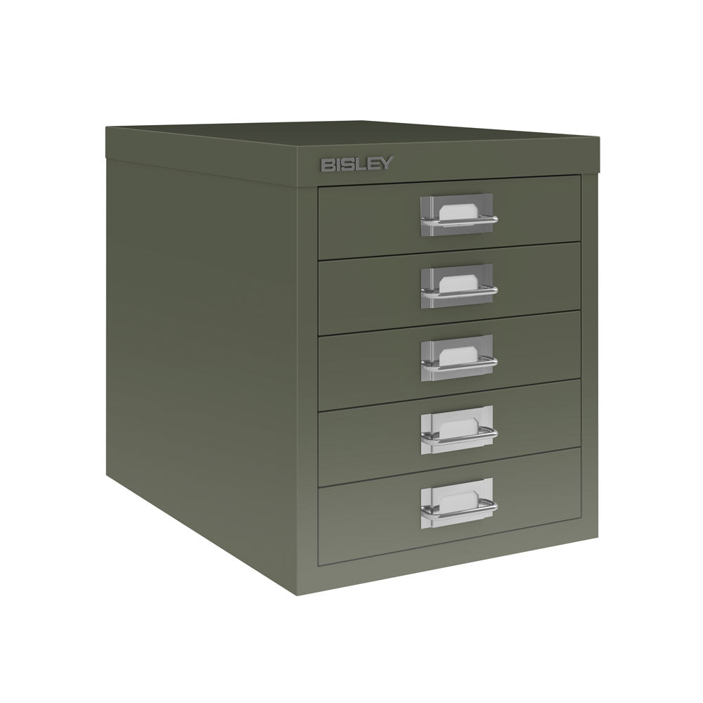 Bisley MultiDrawer™, 12er Serie, 5 Schubladen à H 51 00mm, DIN A4, viele Farben - jetzt auf Rechnung kaufen - Büromöbel Plus