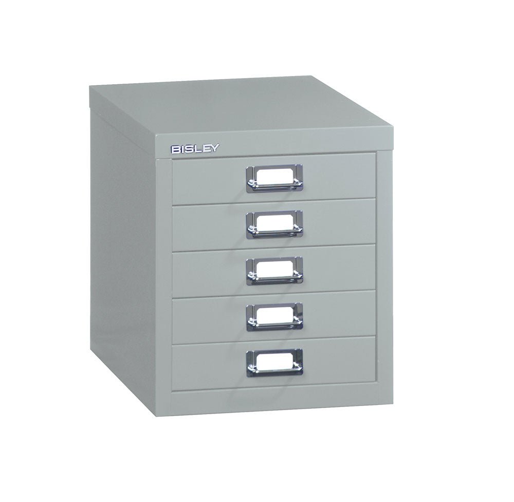 Bisley MultiDrawer™, 12er Serie, 5 Schubladen à H 51 00mm, DIN A4, viele Farben - jetzt auf Rechnung kaufen - Büromöbel Plus