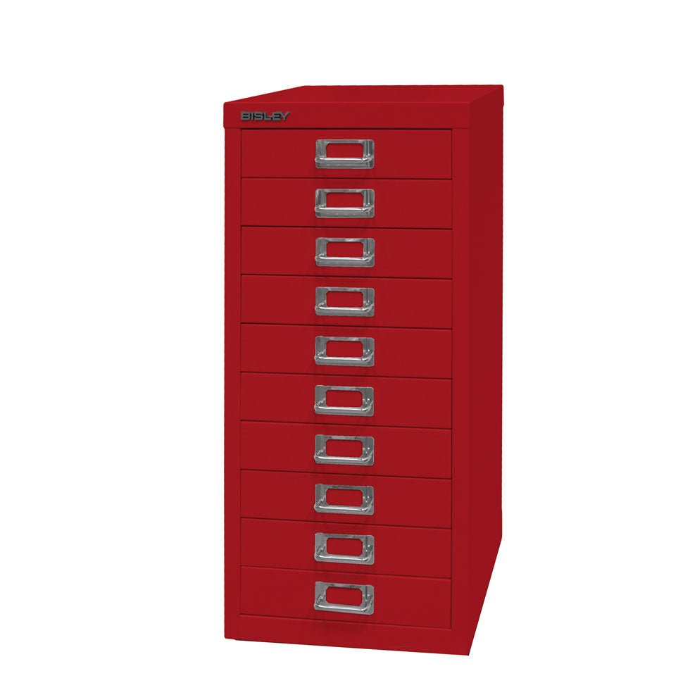 Bisley MultiDrawer™ L2910 - 10 Schubladen - Gesamthöhe 590 mm, DIN A4 - alle Farben jetzt auf Rechnung bestellen - Büromöbel Plus