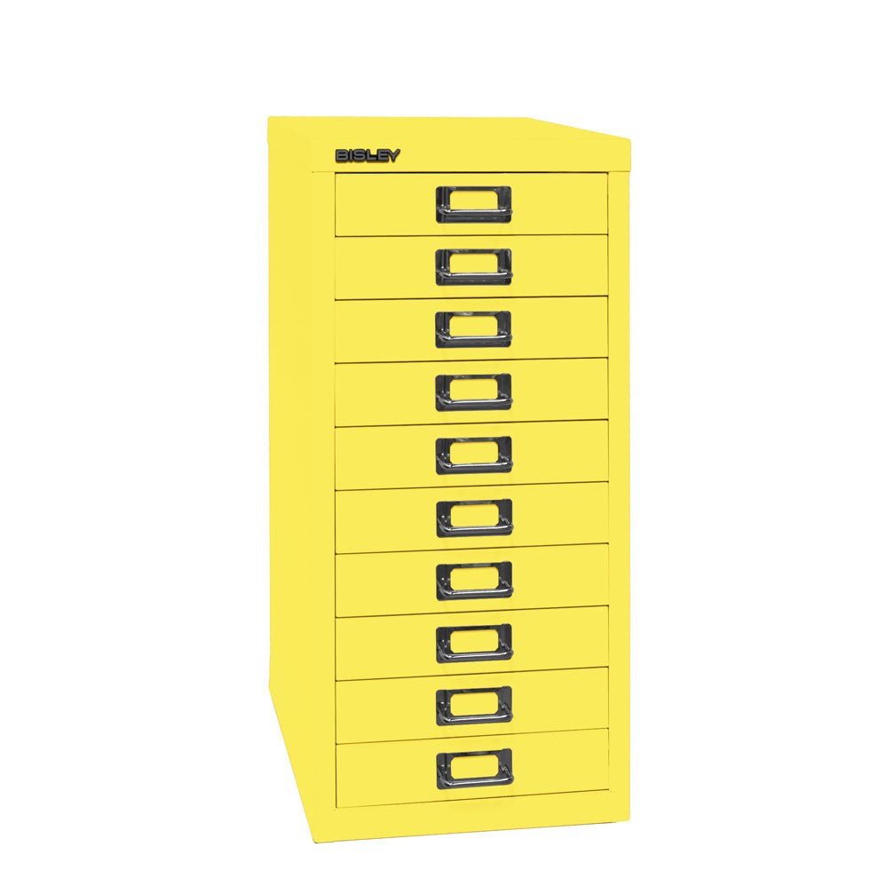 Bisley MultiDrawer™ L2910 - 10 Schubladen - Gesamthöhe 590 mm, DIN A4 - alle Farben jetzt auf Rechnung bestellen - Büromöbel Plus