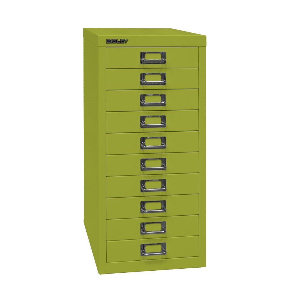 Bisley MultiDrawer™ L2910 - 10 Schubladen - Gesamthöhe 590 mm, DIN A4 - alle Farben jetzt auf Rechnung bestellen - Büromöbel Plus