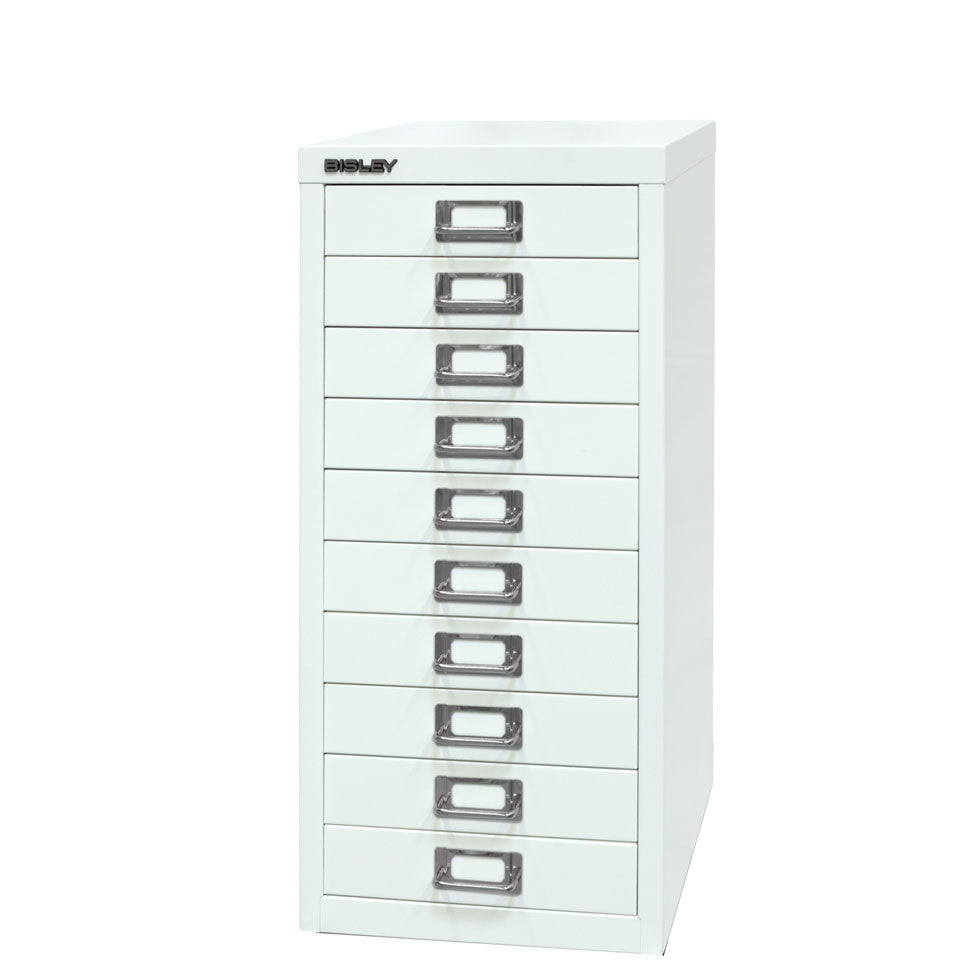 Bisley MultiDrawer™ L2910 - 10 Schubladen - Gesamthöhe 590 mm, DIN A4 - alle Farben jetzt auf Rechnung bestellen - Büromöbel Plus