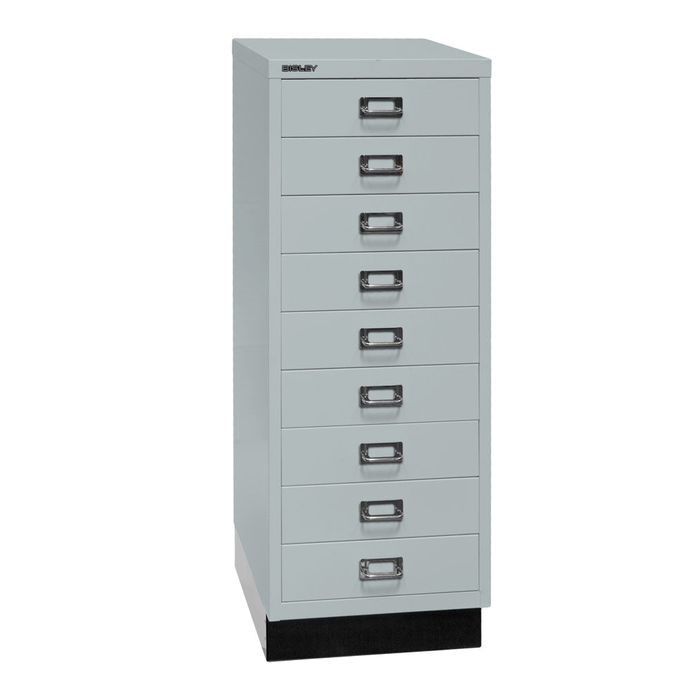 Bisley MultiDrawer™ L39A39S - 9 Schubladen - Gesamthöhe 940 mm - DIN A3 - alle Farben inkl. Sockel - jetzt besonders günstig FREI Haus geliefert - Büromöbel Plus