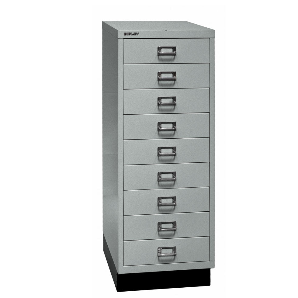 Bisley MultiDrawer™ L39A39S - 9 Schubladen - Gesamthöhe 940 mm - DIN A3 - alle Farben inkl. Sockel - jetzt besonders günstig FREI Haus geliefert - Büromöbel Plus