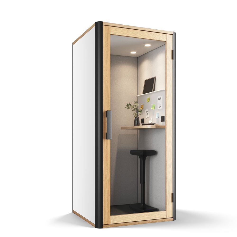 Bosse Bosselino Telefonzelle Telefoncube Akustikbox - mit Belüftung & Ionisierung - Made in Germany - auf Rechnung kaufen🇩🇪 - Büromöbel Plus