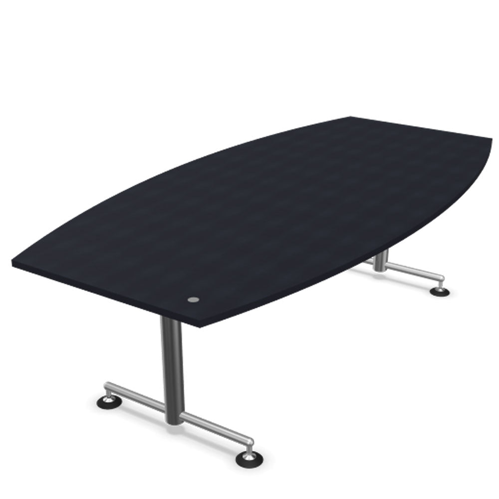 Bosse M1 Conference - höhenverstellbarer Konferenztisch von 72 - 136,5 cm - Arbeitsplatte 240 bis 560 cm in Echtholz Furnier - Büromöbel Plus