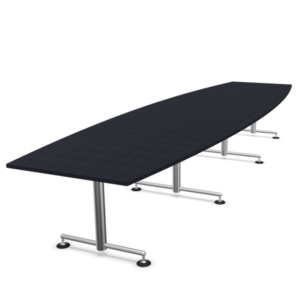 Bosse M1 Conference - höhenverstellbarer Konferenztisch von 72 - 136,5 cm - Arbeitsplatte 240 bis 560 cm in Echtholz Furnier - Made in Germany - auf Rechnung kaufen🇩🇪 - Büromöbel Plus