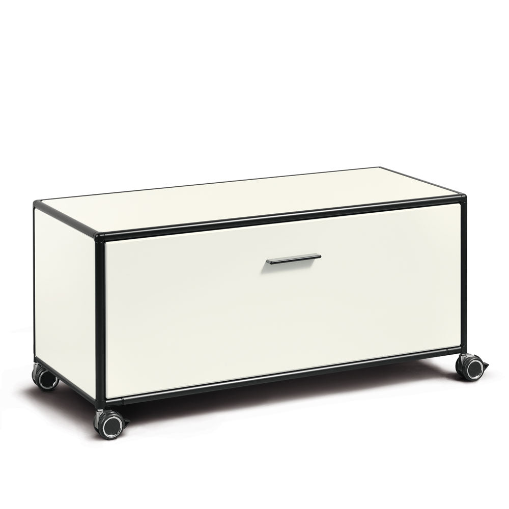 Bosse Sideboard TV - Board Höhe 1 OH Breite 100 cm mit Klappe - Lackierte Oberflächen - Made in Germany - auf Rechnung kaufen🇩🇪 - Büromöbel Plus