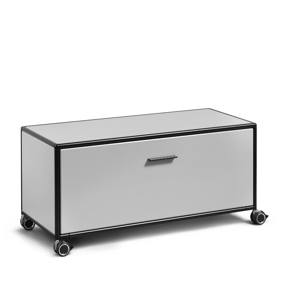 Bosse Sideboard TV - Board Höhe 1 OH Breite 100 cm mit Klappe - Lackierte Oberflächen - Made in Germany - auf Rechnung kaufen🇩🇪 - Büromöbel Plus