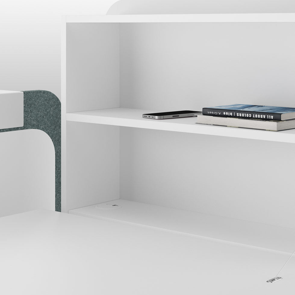 FLATup Schreibtisch FM Sekretär - Home Office Schreibtisch - Bestpreis Garantie auf Rechnung bestellen und sparen - Büromöbel Plus