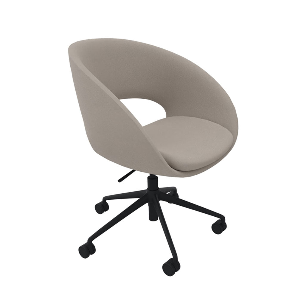 Cyber 1101 | Aluminium-Fusskreuz schwarz