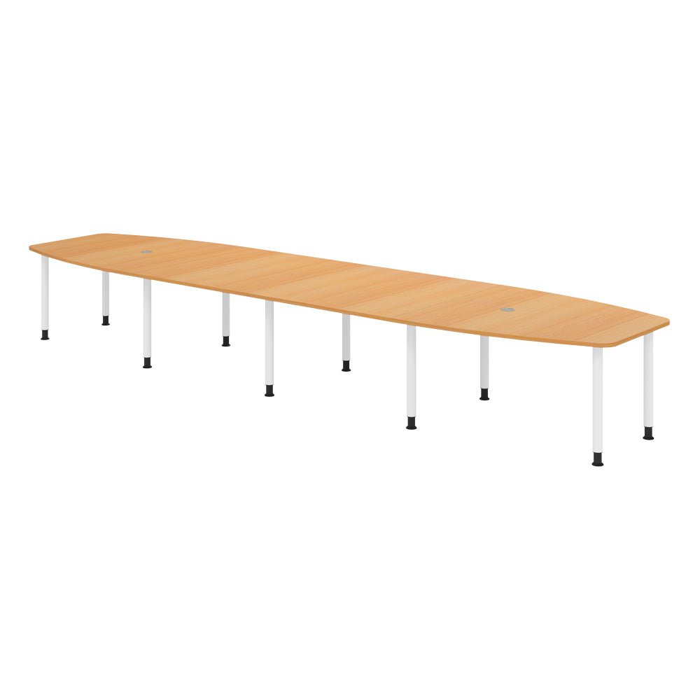 Konferenztisch Besprechungstisch - Meetingtisch bis 18 Personen - Serie PLUS 520 x 130 cm - Büromöbel Plus