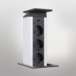 Konferenztisch Conventus FM Büromöbel - 225 bis 675 cm Tischlänge als Besprechungstisch - Büromöbel Plus