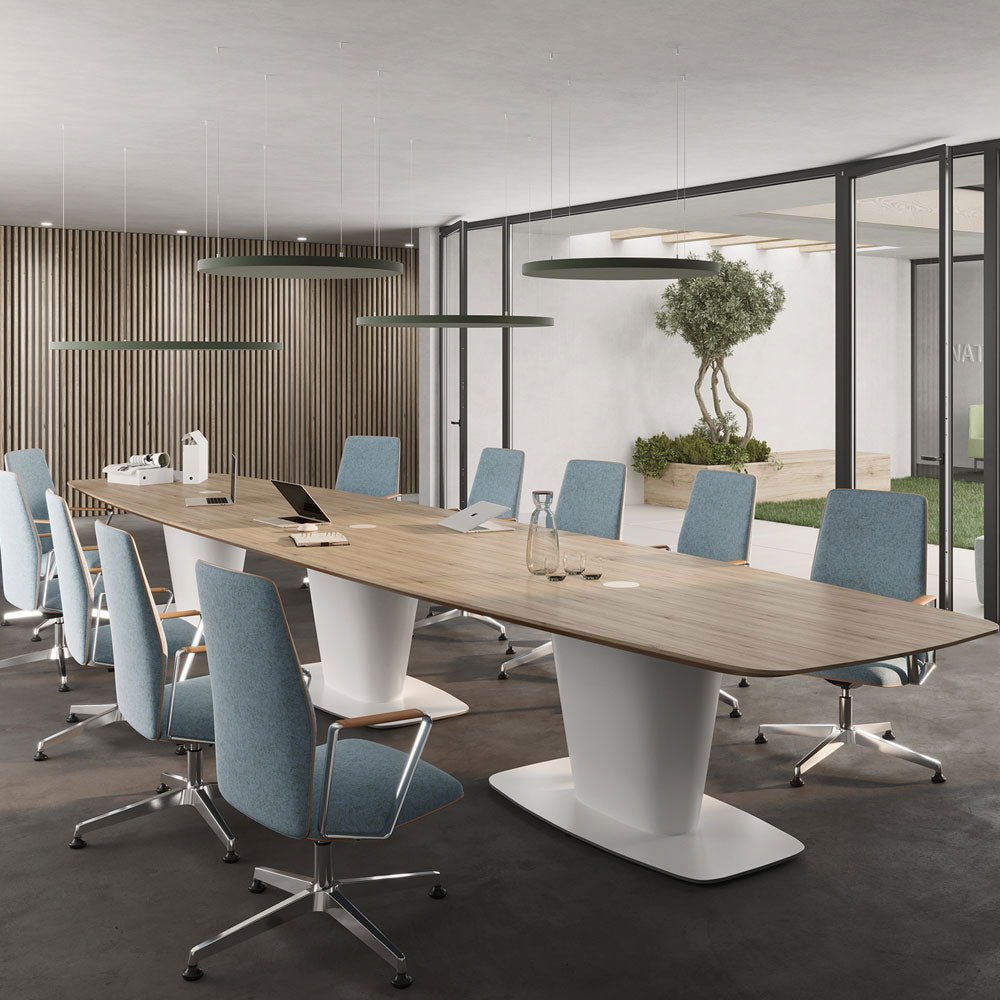 Konferenztisch Conventus FM Büromöbel - 225 bis 675 cm Tischlänge als Besprechungstisch - Büromöbel Plus