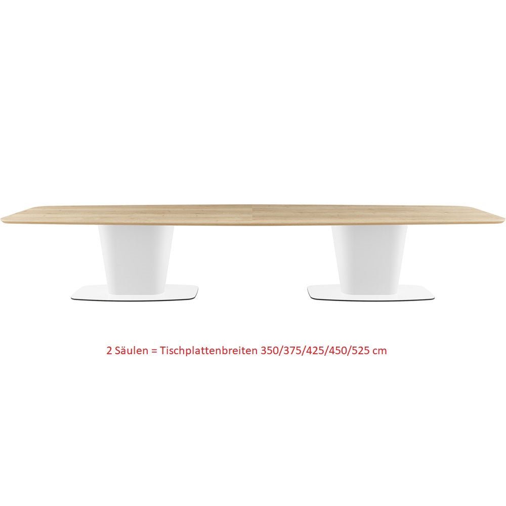 Konferenztisch Conventus FM Büromöbel - 225 bis 675 cm Tischlänge als Besprechungstisch - Büromöbel Plus