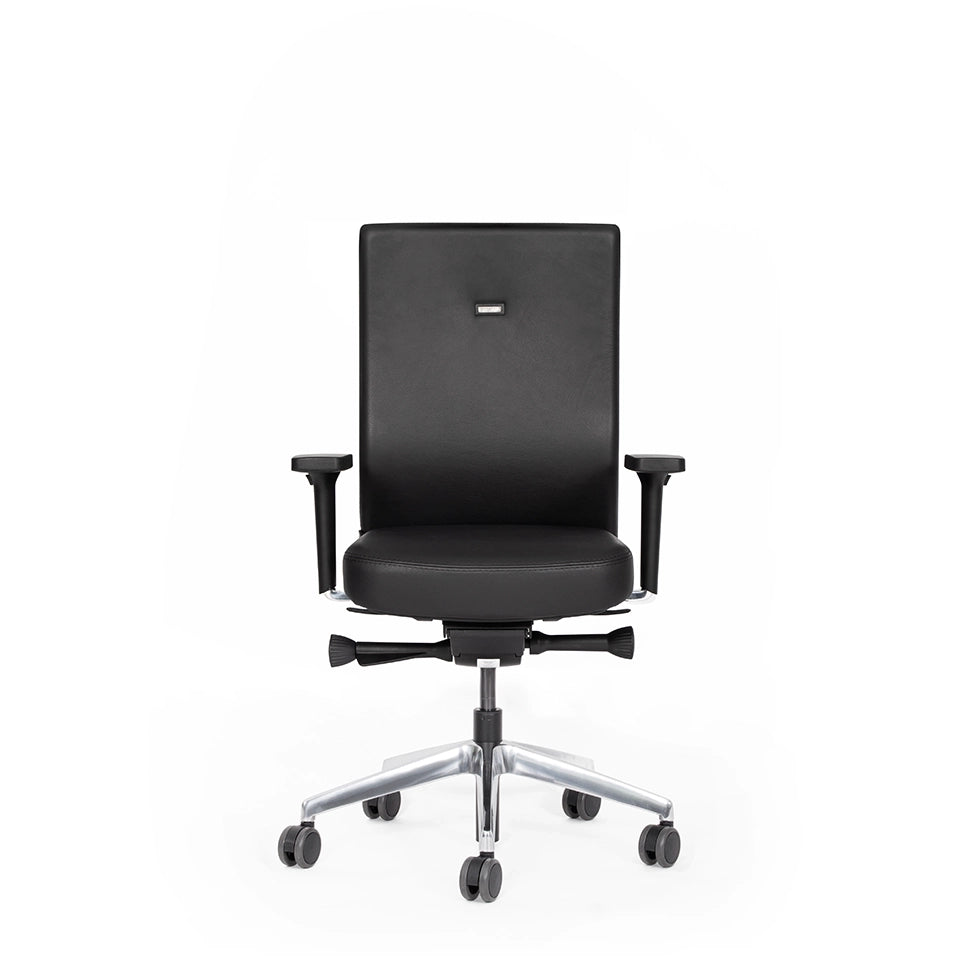 Ergonomischer Bürostuhl Agilis AG10 | Comfort | Leder