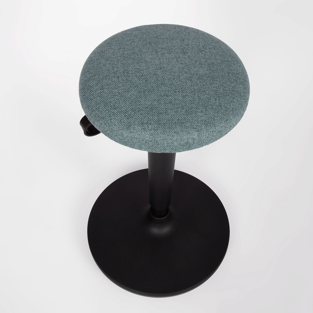 Lento sella flex Bürohocker | Sitz-Stehhilfe| Sitzhocker mit Schwingeffekt | Bürohocker