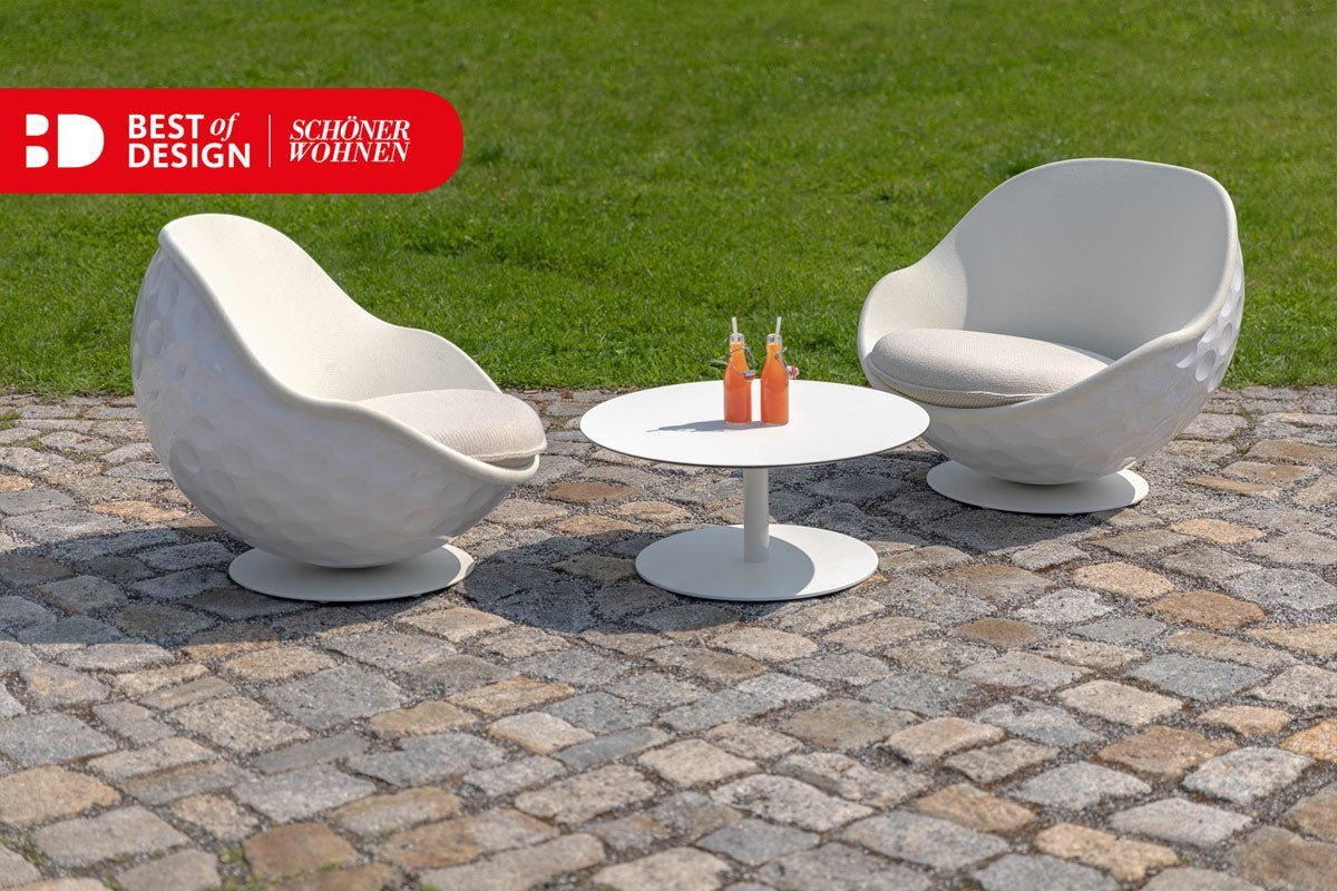lillus EAGLE - Loungesessel Golf Ballsessel Schwarz / Weiß - Online mit Bestpreis Garantie auf Rechnung bestellen - Büromöbel Plus