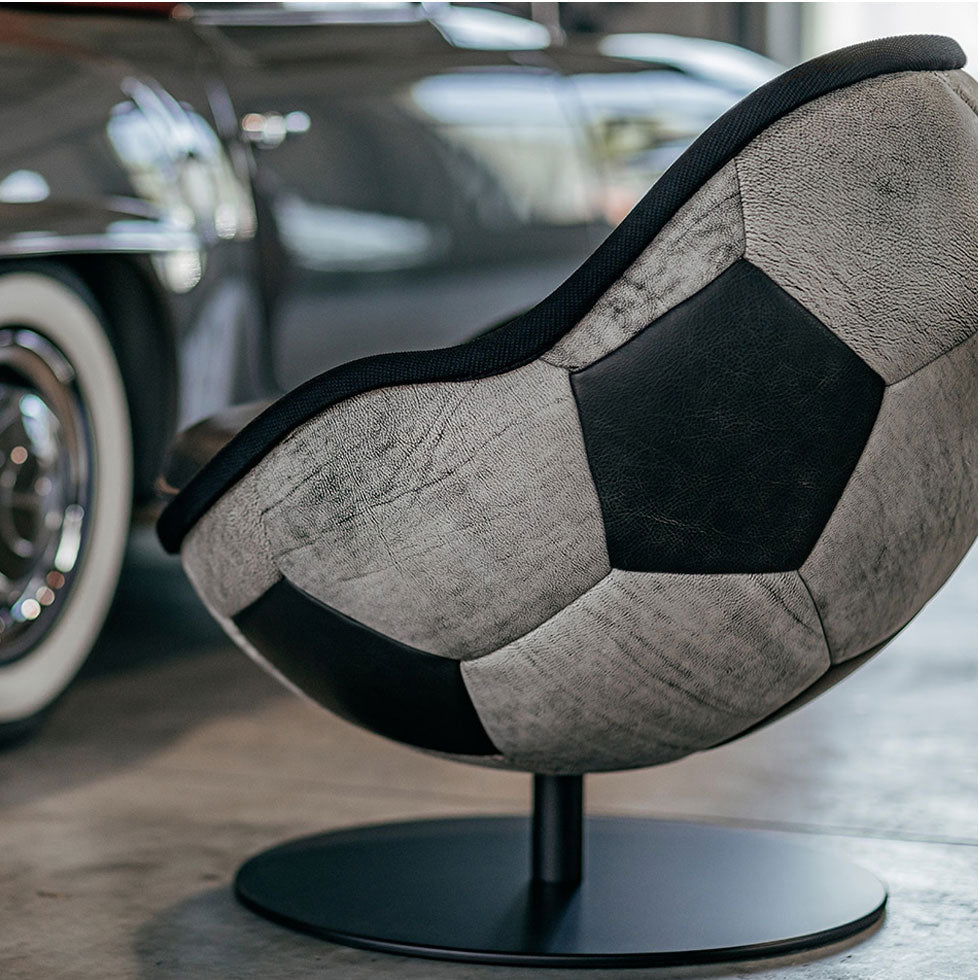 lillus HATTRICK Vintage - Loungesessel - Ballsessel - Lounge Sessel - Kugelsessel - Fußball - Bestpreis Garantie - auf Rechnung sicher bestellen - Büromöbel Plus