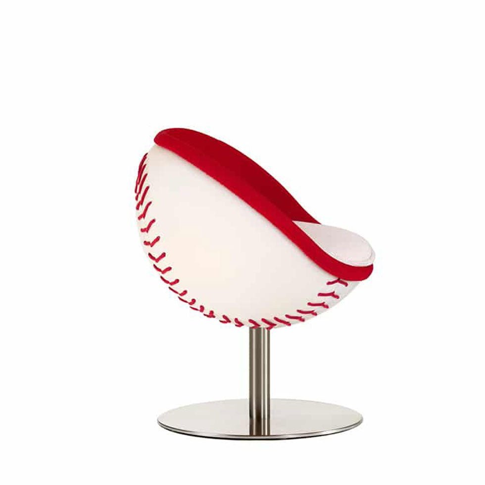 lillus HOMERUN Esszimmerstühle - Dinnerstuhl - Baseball Stuhl - Cocktailstuhl - Loungesessel - Ballsessel - Kugelsessel - Made in Germany 🇩🇪 - Büromöbel Plus