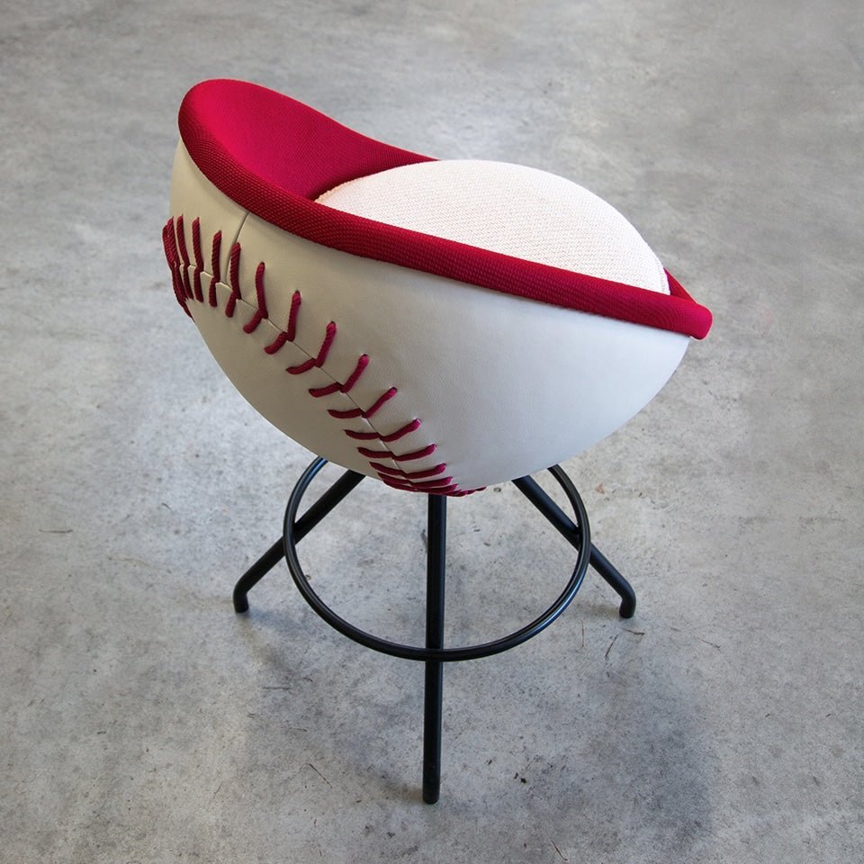 lillus HOMERUN - Tresenstuhl - Baseball Barhocker Stuhl - Cocktailstuhl - Kugelsessel - Ballsessel - auf Rechnung bestellen und sparen - Büromöbel Plus