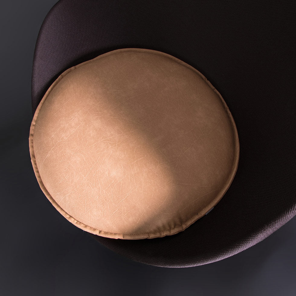 lillus WEMBLEY Vegan - Vintage - Loungesessel Kugelsessel Fußball Ballsessel Leder - Bestpreis Garantie auf Rechnung bestellen - Büromöbel Plus