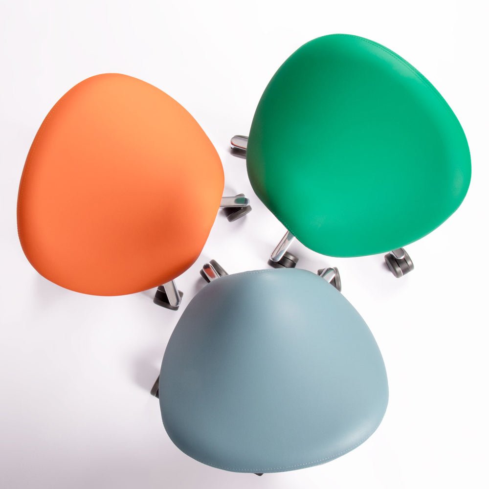 Rollhocker - Ergonomischer Sattelhocker Lento Sella / Sattelsitz - Büromöbel Plus