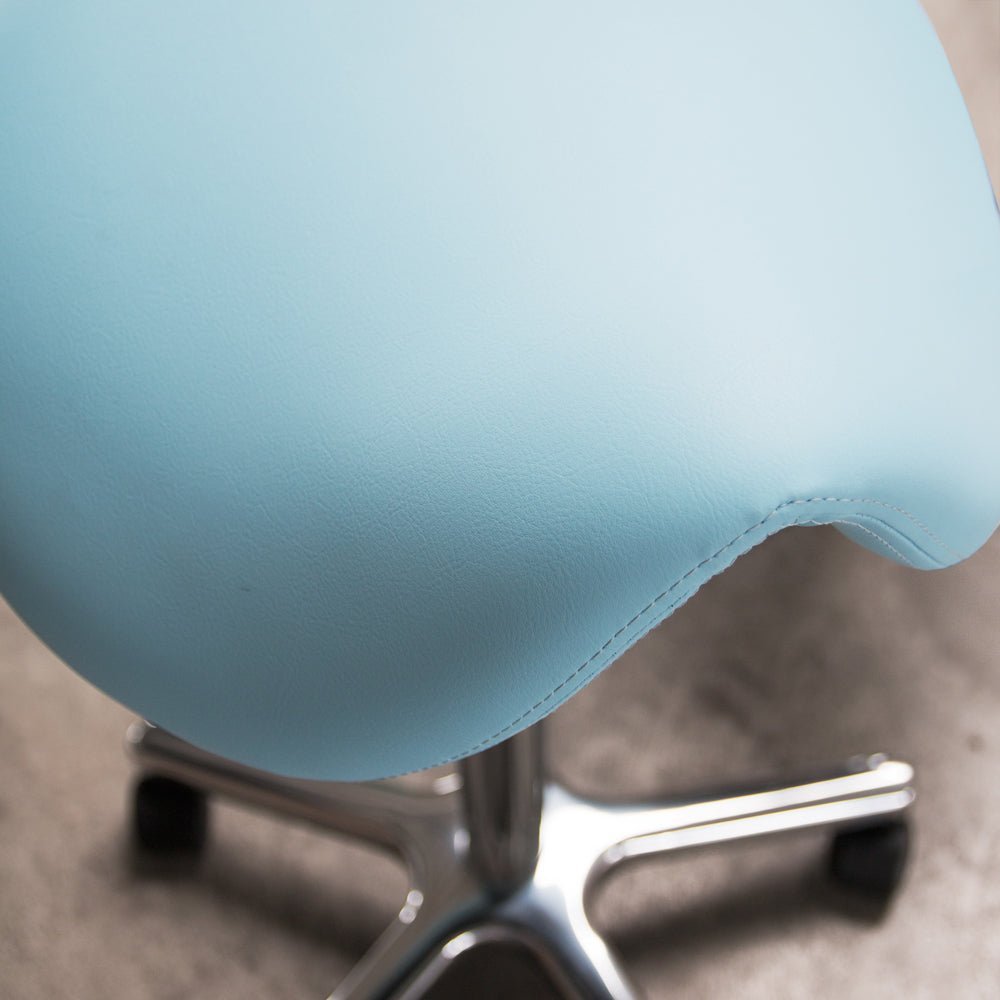 Rollhocker - Ergonomischer Sattelhocker Lento Sella / Sattelsitz - Büromöbel Plus