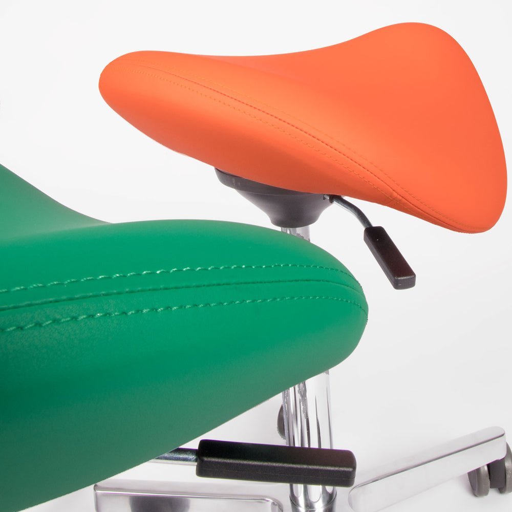 Rollhocker - Ergonomischer Sattelhocker Lento Sella / Sattelsitz - Büromöbel Plus