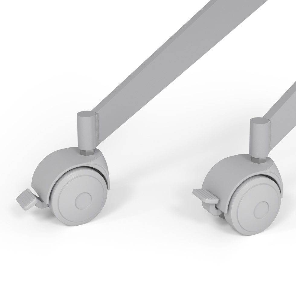 Schreibtisch klappbar - Klapptisch auf Rollen - Büromöbel Plus - Serie EASY 160 x 80 cm - auf Rechnung bestellen und sparen🇩🇪 - Büromöbel Plus