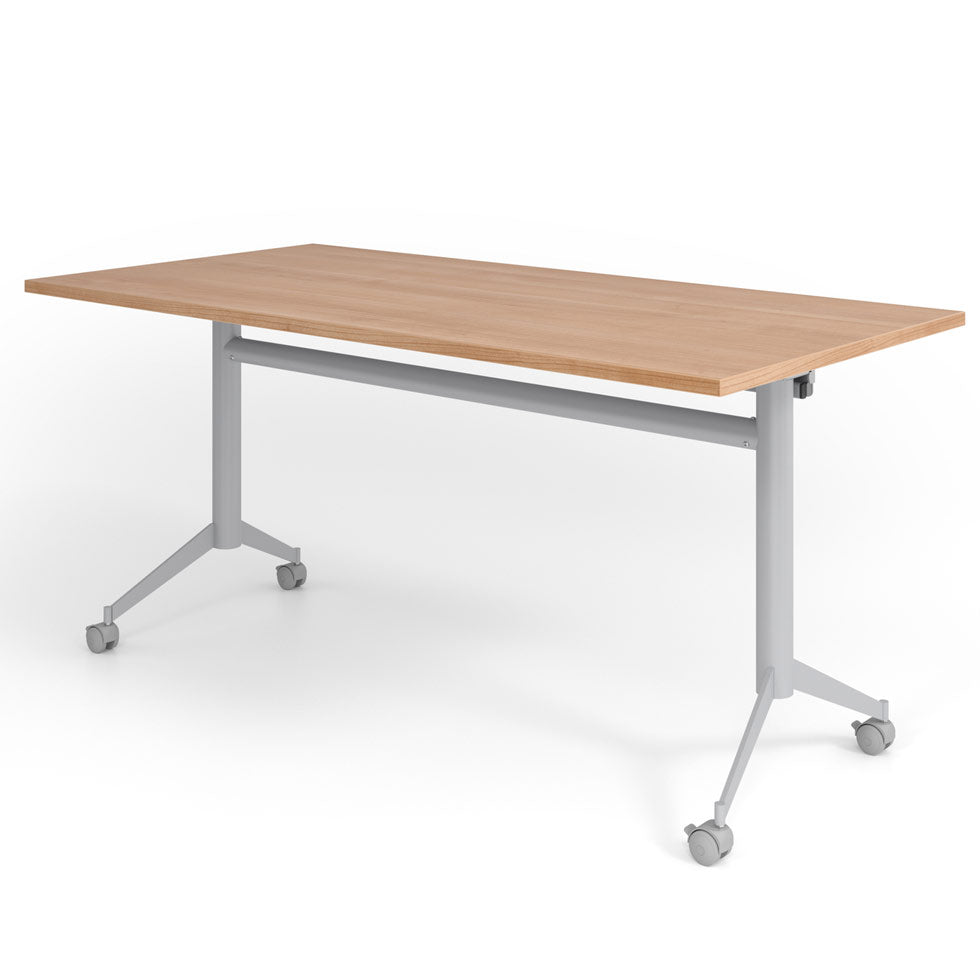 Schreibtisch klappbar - Klapptisch auf Rollen - Büromöbel Plus - Serie EASY 160 x 80 cm - auf Rechnung bestellen und sparen🇩🇪 - Büromöbel Plus