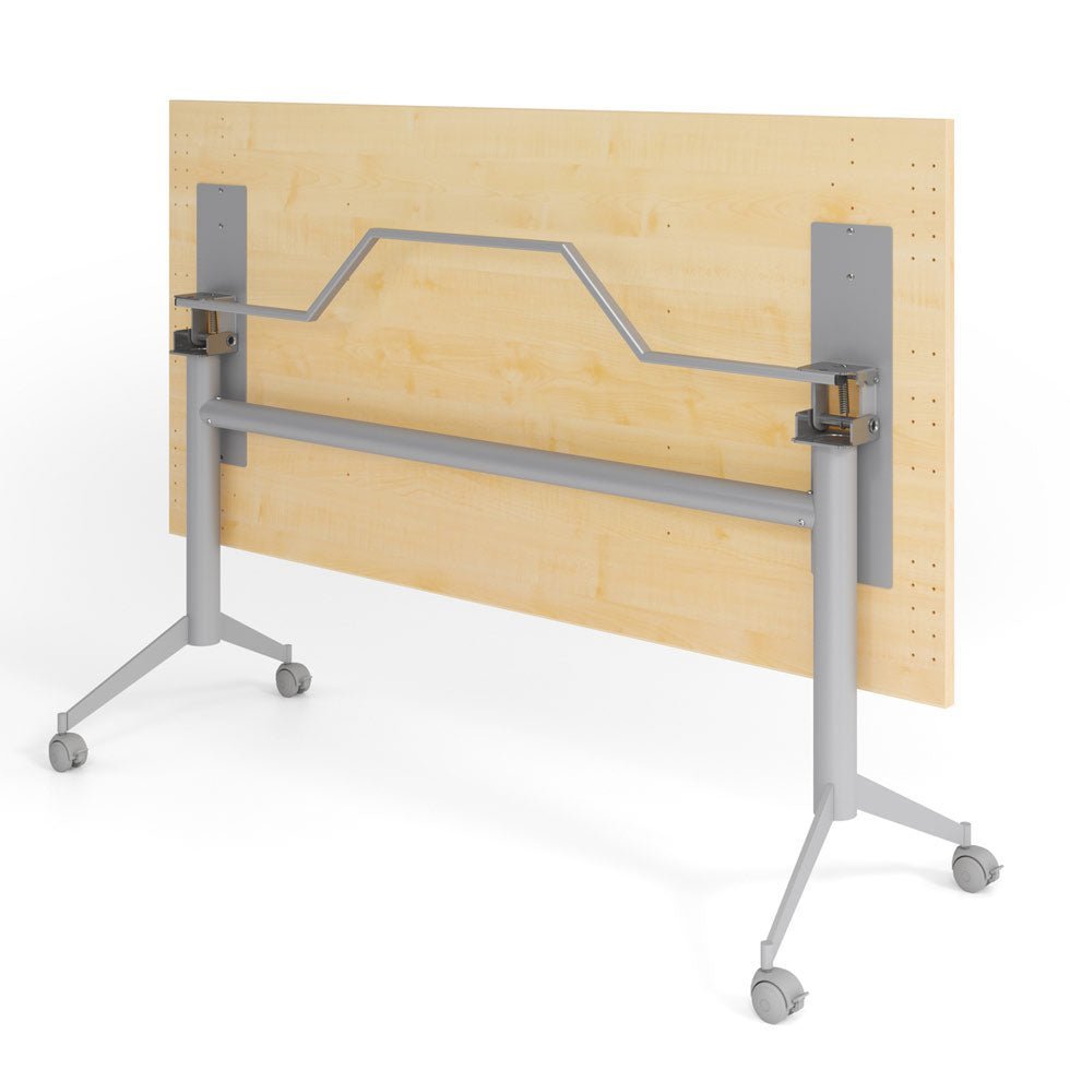 Schreibtisch klappbar - Klapptisch auf Rollen - Büromöbel Plus - Serie EASY 160 x 80 cm - auf Rechnung bestellen und sparen🇩🇪 - Büromöbel Plus