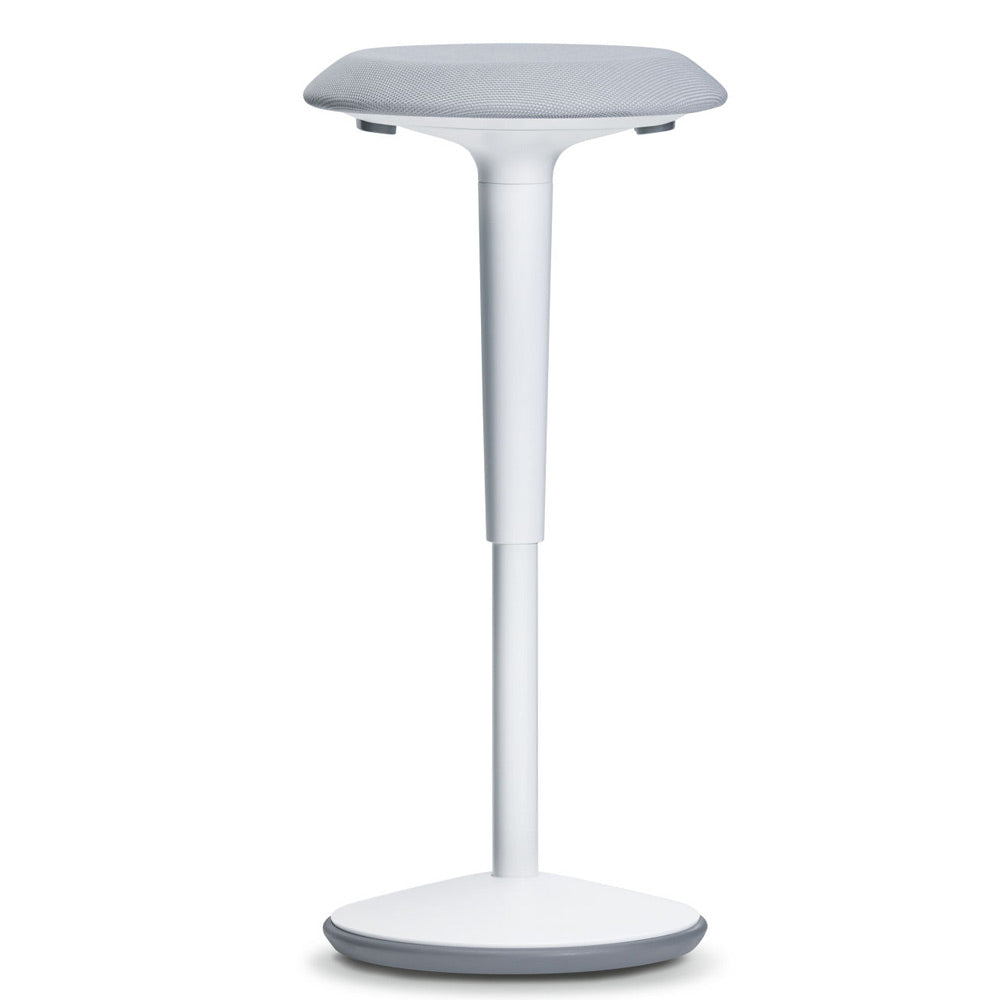 sedus se:fit Stehhocker | Hocker | Steh-Sitzhocker | Weiß - Grau - Grün - blau