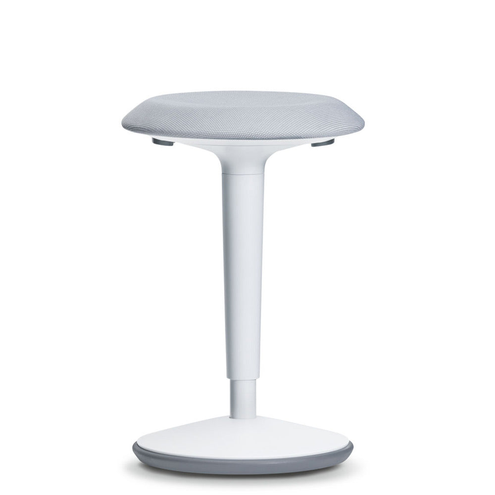 sedus se:fit Stehhocker | Hocker | Steh-Sitzhocker | Weiß - Grau - Grün - blau