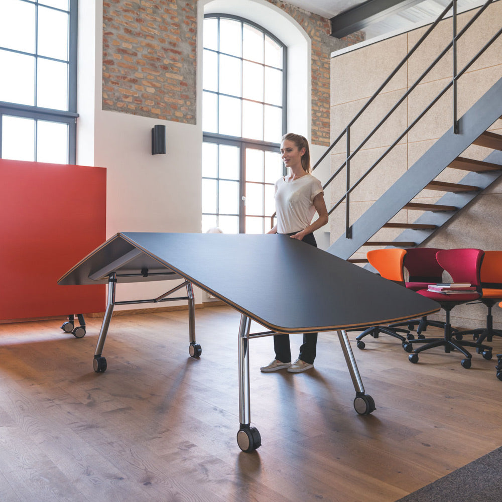 Sedus mastermind fold Konferenztisch klappbar & faltbar | Besprechungstisch | - viele Dekore auf Rechnung