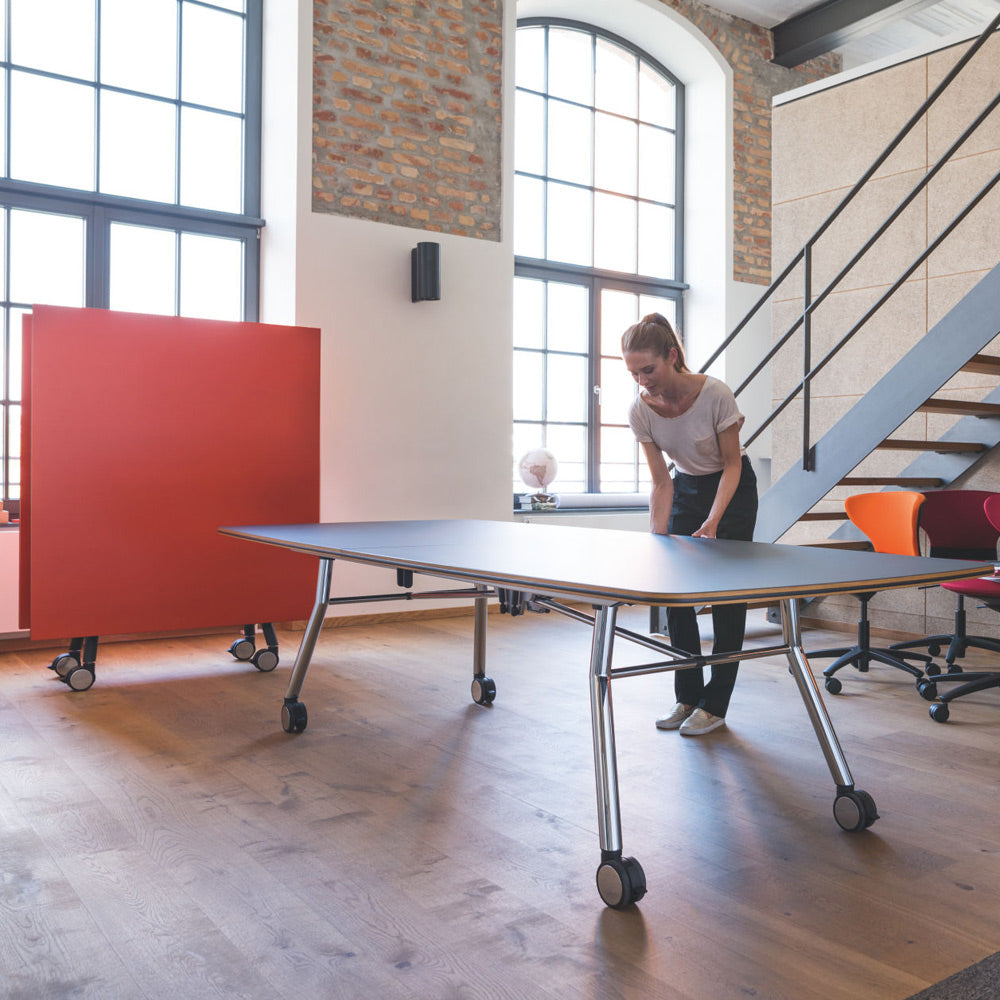 Sedus mastermind fold Konferenztisch klappbar & faltbar | Besprechungstisch | - viele Dekore auf Rechnung