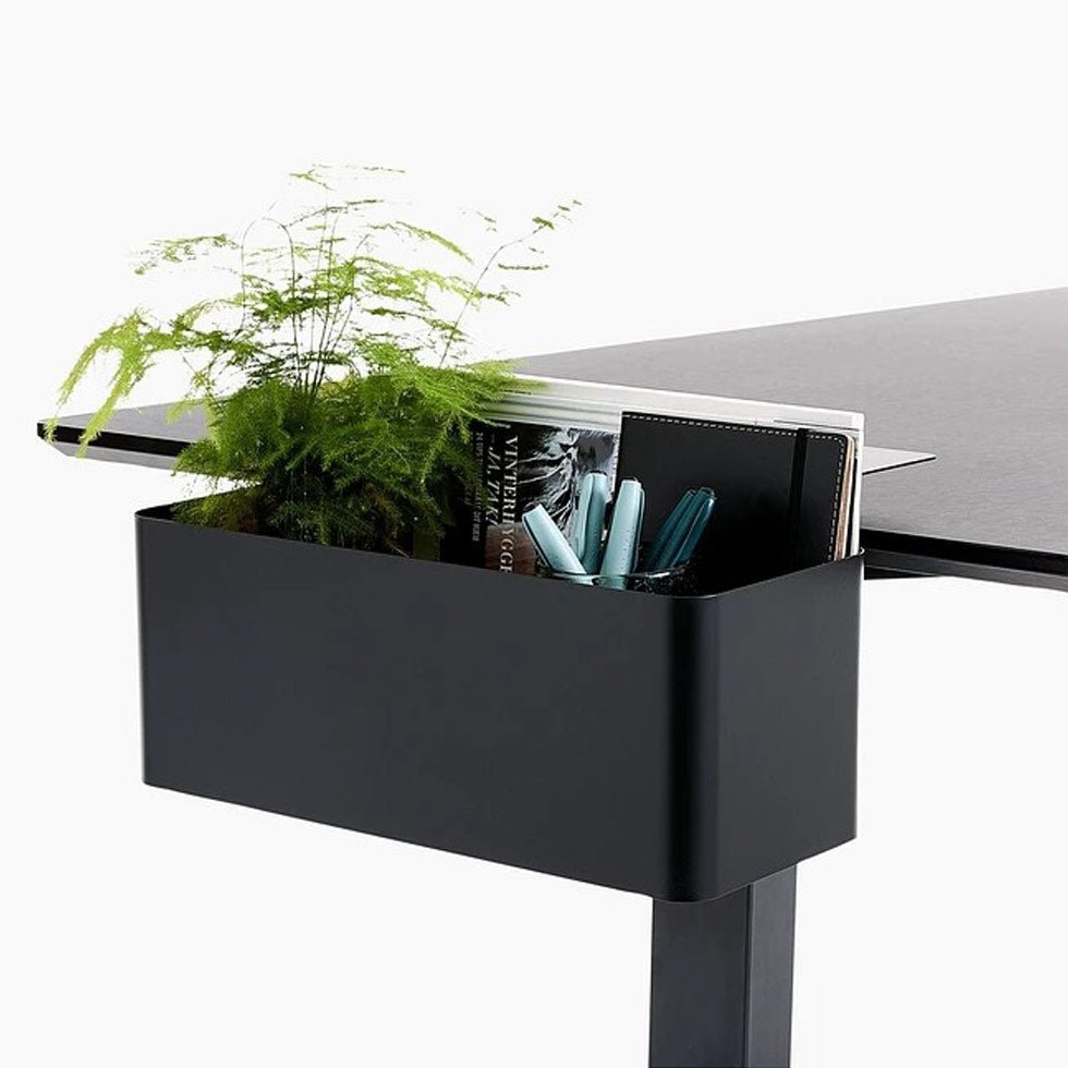 Tischanbau Schreibtischbox APTO - Blumenbox Flowerbox & Blumenkasten als Tischzubehör Dokumentenhalter - auf Rechnung kaufen 🇩🇰 - Büromöbel Plus