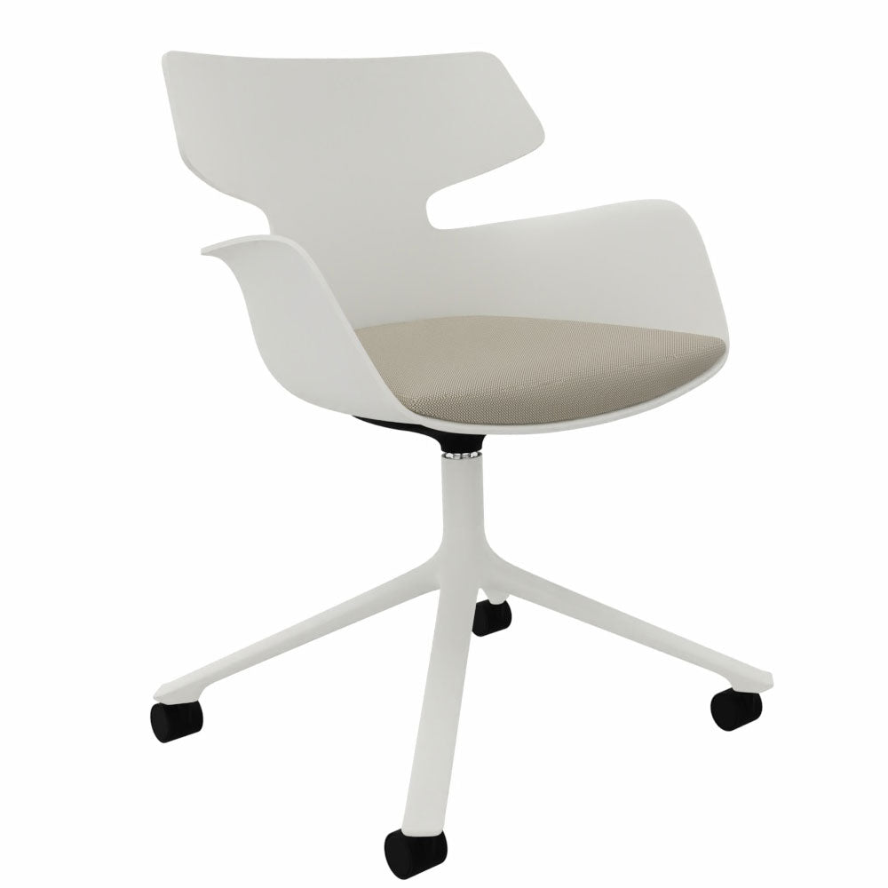 Wiesner Hager bloum mit Sitzpolster | Besucherstuhl | Konferenzstuhl | Design Sessel