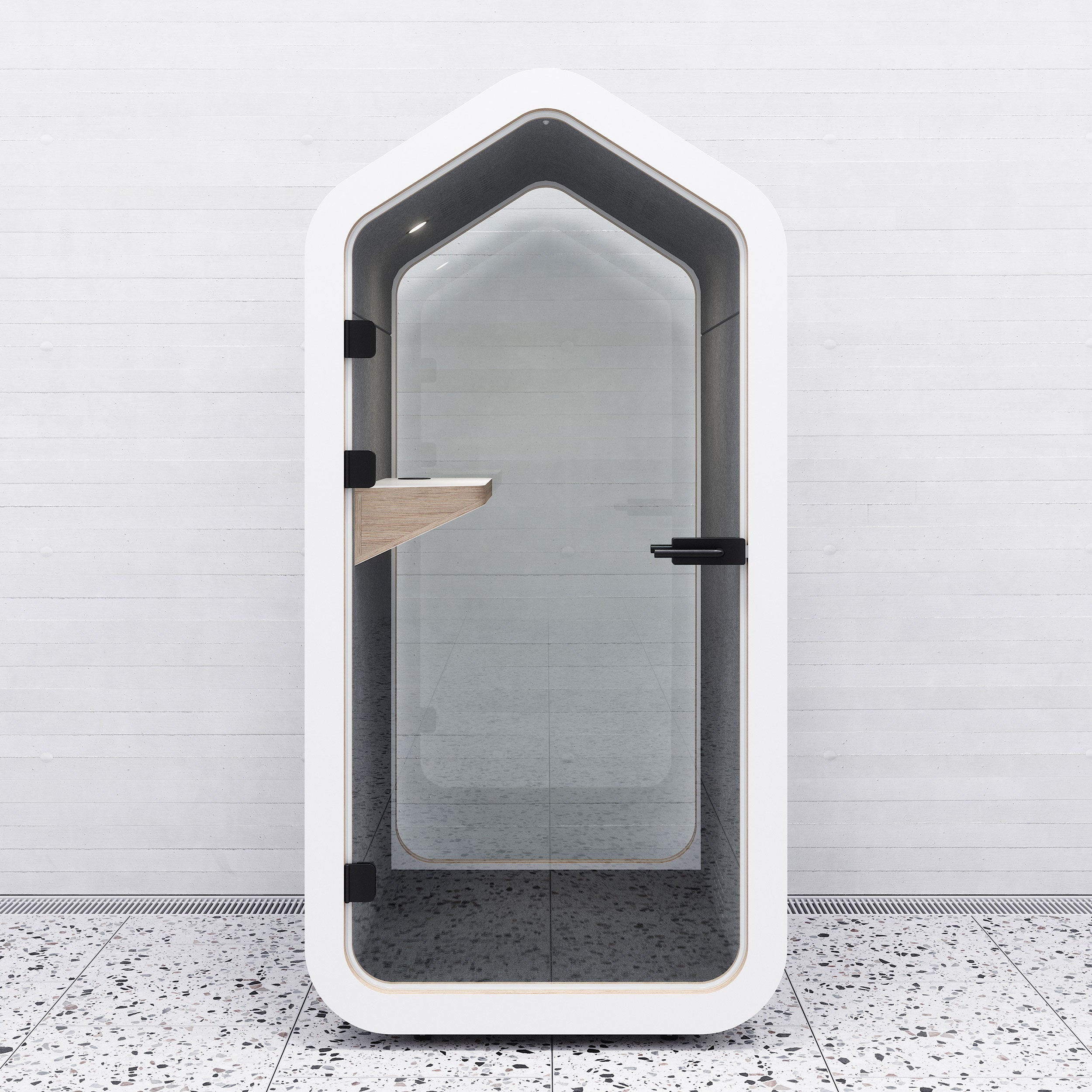 YOS A1 Apex Telefonbox | Telefonzelle | Akustikbox für Dein Büro | Akustiklösung