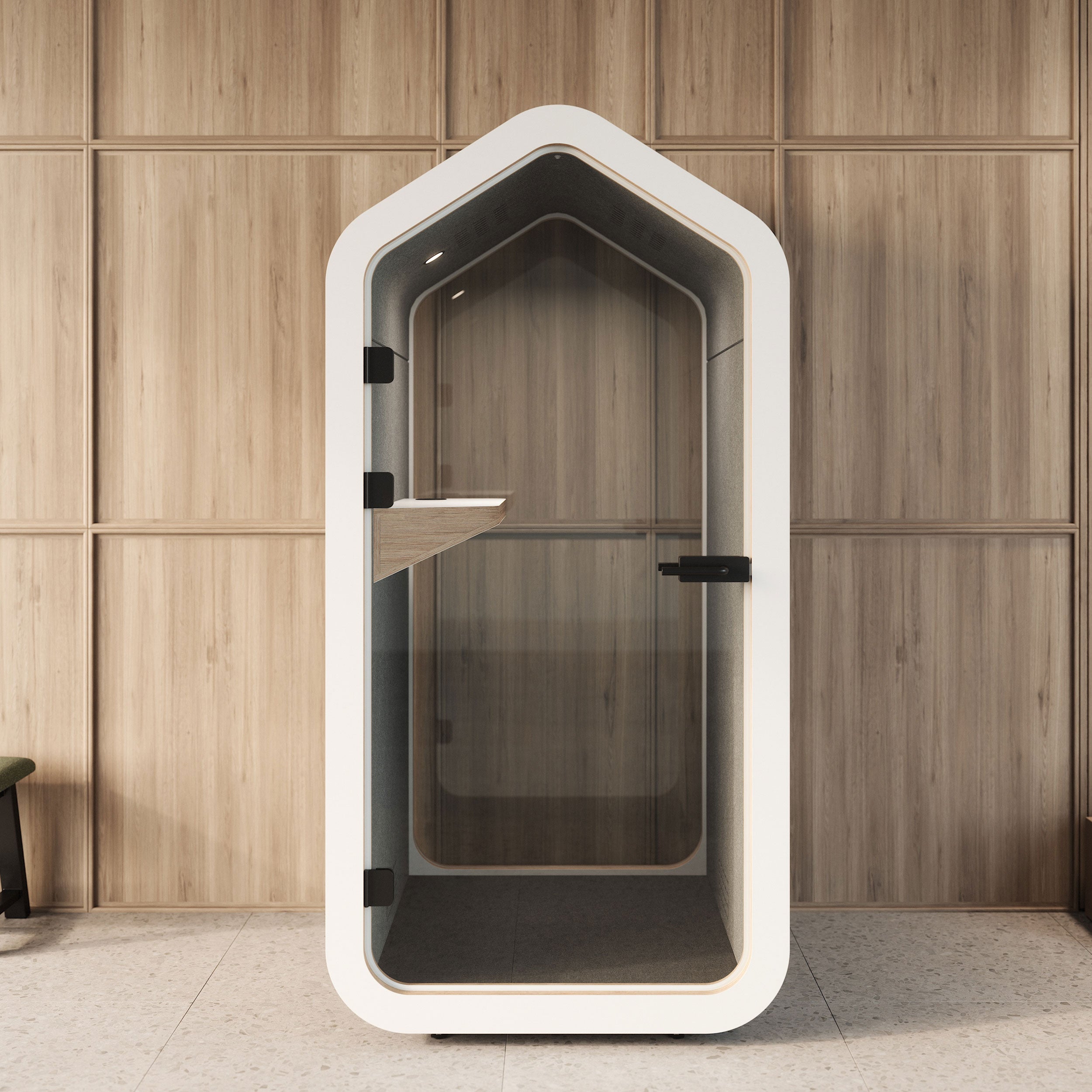 YOS A1 Apex Telefonbox | Telefonzelle | Akustikbox für Dein Büro | Akustiklösung